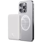 Bezdrôtová powerbanka Baseus Magnetic Mini Air 10000mAh, 20W biela
