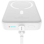 Bezdrôtová powerbanka Baseus Magnetic Mini Air 10000mAh, 20W biela