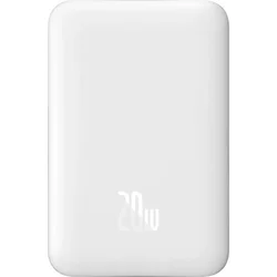 Bezdrôtová powerbanka Baseus Magnetic Mini Air 10000mAh, 20W biela