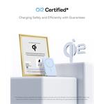 Bezdrôtová powerbanka Baseus PicoGo Qi2 5000mAh, 20W modrá