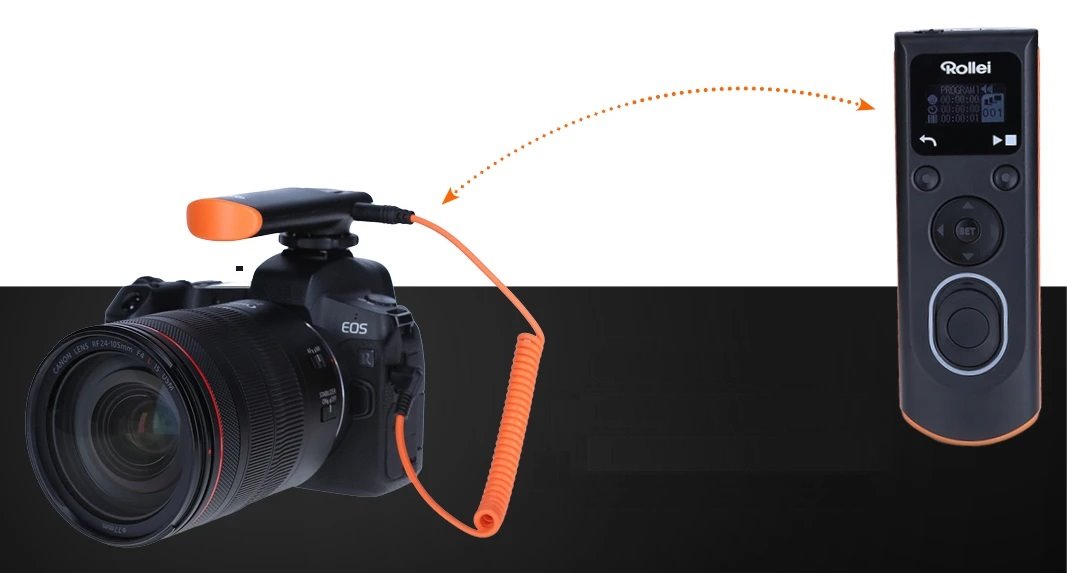 Bezdrôtová spúšť Rollei pre zrkadlovky Sony