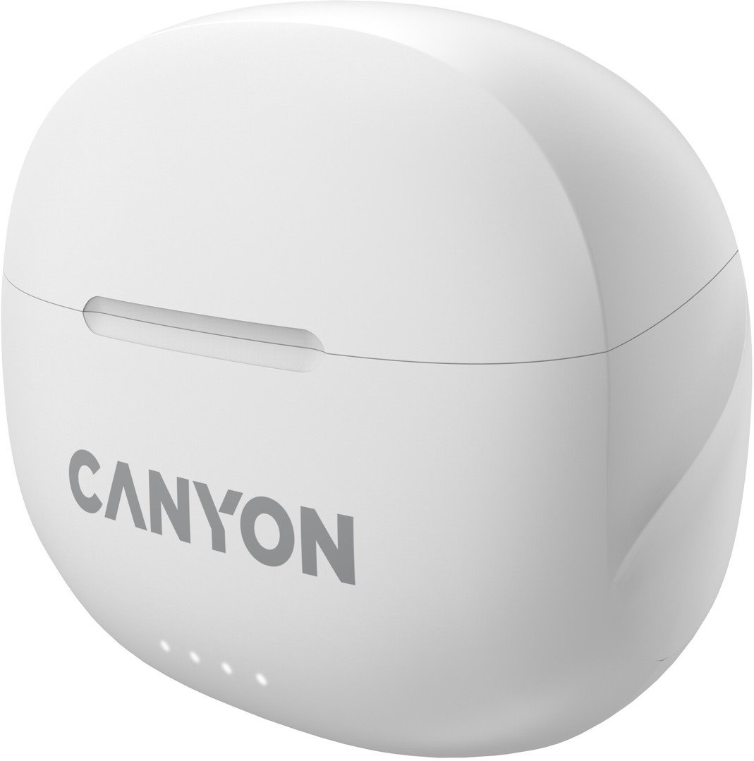 Bezdrôtové slúchadlá CANYON TWS8W Bluetooth s mikrofónom, biele