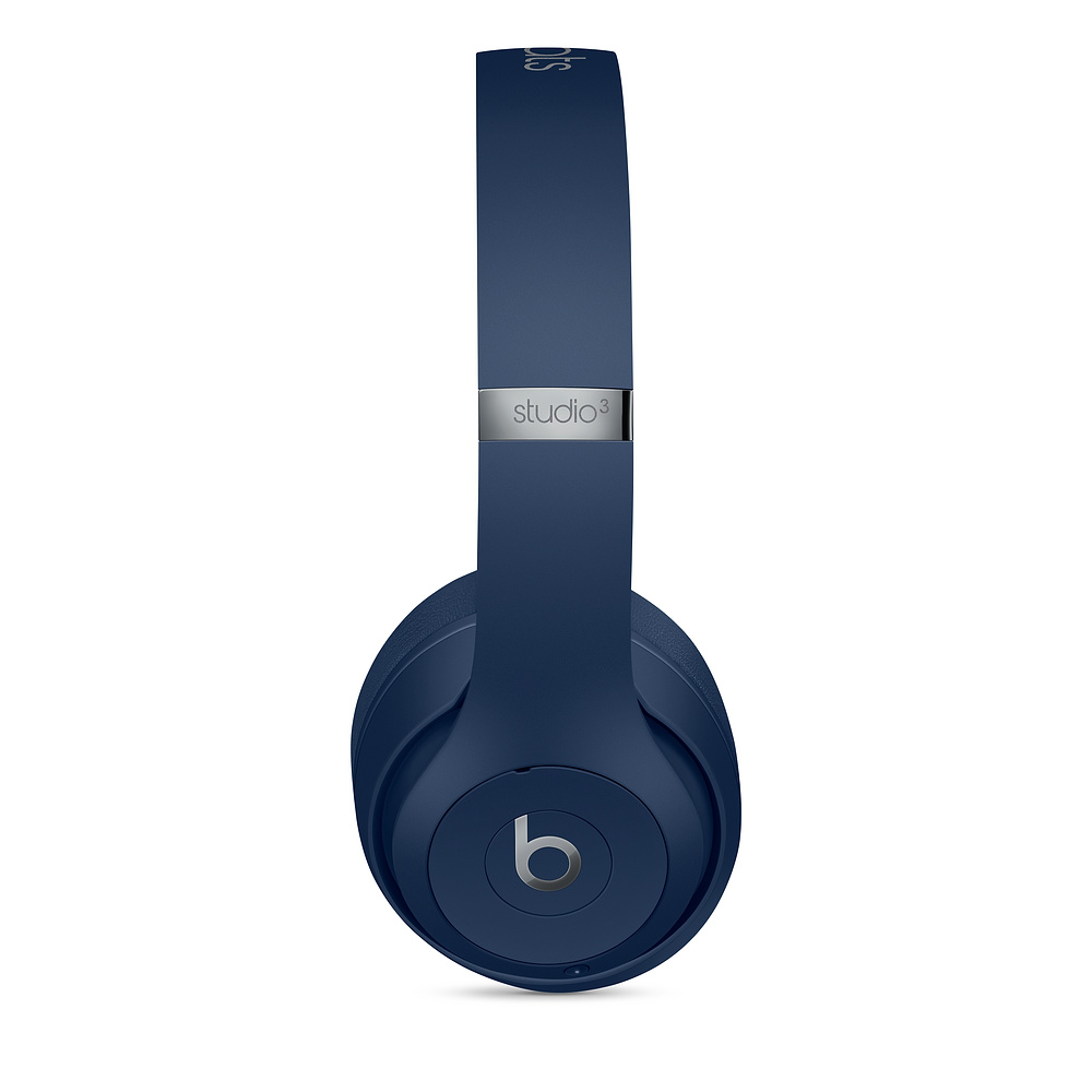 Bezdrôtové slúchadlá cez uši Beats Studio3 - modré