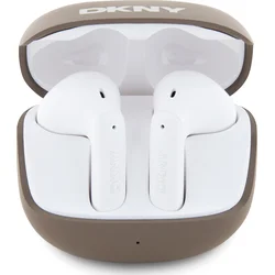 Bezdrôtové slúchadlá DKNY Satiny Finish TWS Brown