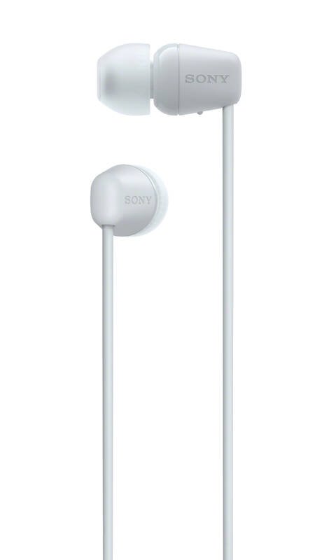 Bezdrôtové slúchadlá Sony WI-C100, biele