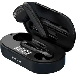 Bezdrôtové stereo slúchadlá Tellur Flip True, čierne