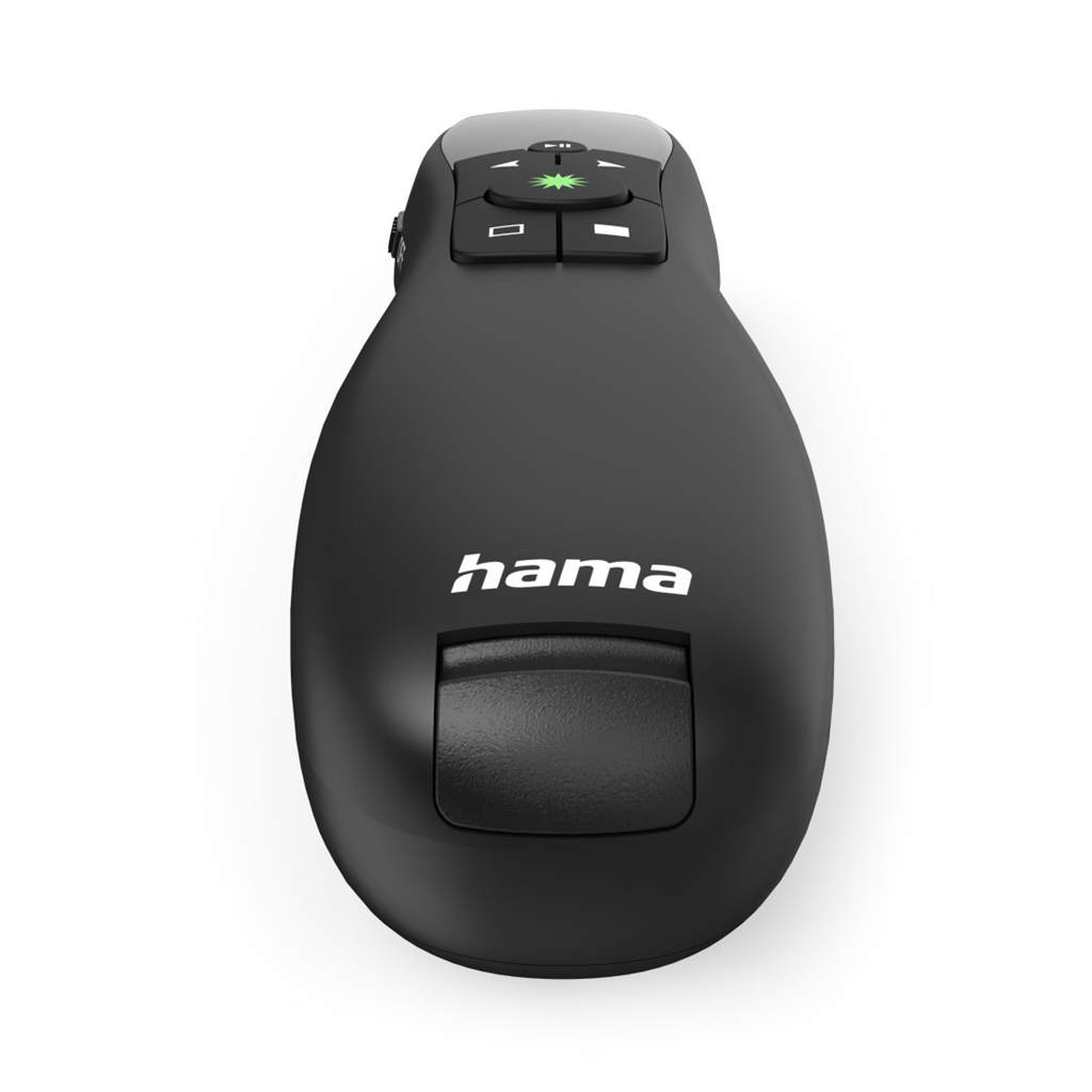 Bezdrôtový prezentér Hama Greenlight 4v1, zelený laser