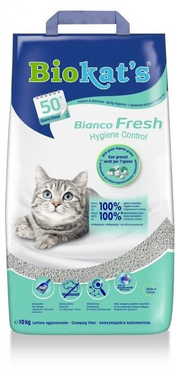 Biokat's Bianco Fresh Control 10kg podstielka pre mačky