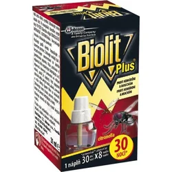 Biolit Plus tekutá náplň do elektrického odpařovače 30 nocí - proti mouchám a komárům 31 ml