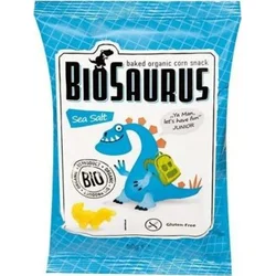 Biosaurus Kukuřičné křupky mořská sůl 50 g 