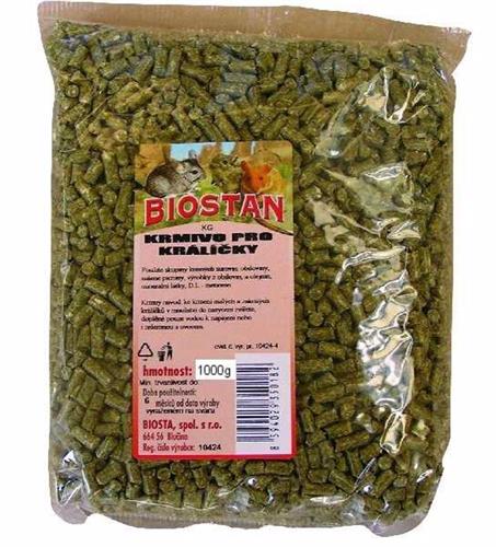 BIOSTAN králičí granulát 1 kg