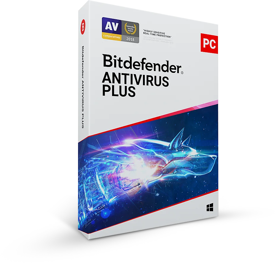 Bitdefender Antivirus Plus 1 rok, 3 PC