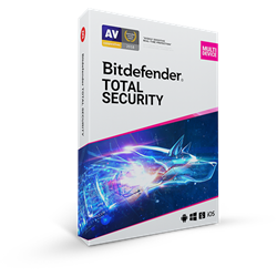 Bitdefender Total Security 1 rok, 10 zařízení