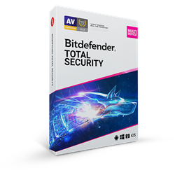 Bitdefender Total Security 3 roky, 10 zařízení