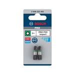 Bity BOSCH PRO Pozidriv Impact, PZ3, 25 mm, 2 ks (2.608.522.402)