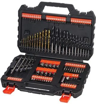 Black&Decker A7200 109-dielna sada - vrtáky, bity a nástrčné hlavice