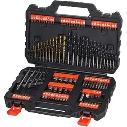 Black&Decker A7200 109-dielna sada - vrtáky, bity a nástrčné hlavice
