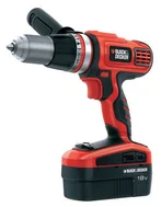Black&Decker HP188F4BK Vrtačka Aku, baterie navíc 18V, 32 poloh momentu, sklíčidlo 13mm, příklepové vrtání, kufr