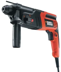 Black&Decker KD855KA Kladivo pneumatické, 550W, 980ot/min, vrtání do zdi 20mm, SDS+ sklíčidlo, kufřík