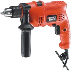 Black&Decker KR504RE Vrtačka příklepová, 500W, 2800ot./min, vrtání do oceli 13mm