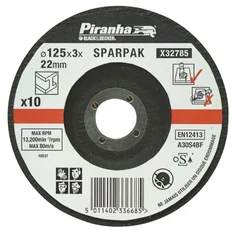 Black&Decker X32785 Kotouč řezný, sada, 10 ks, na kov - 125 mm