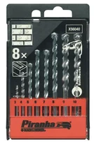 Black&Decker X56040 Vrtáky sada, 8-dílná, do zdiva 3-10mm