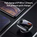 Bluetooth FM vysielač Baseus S13 v tvare T čierny