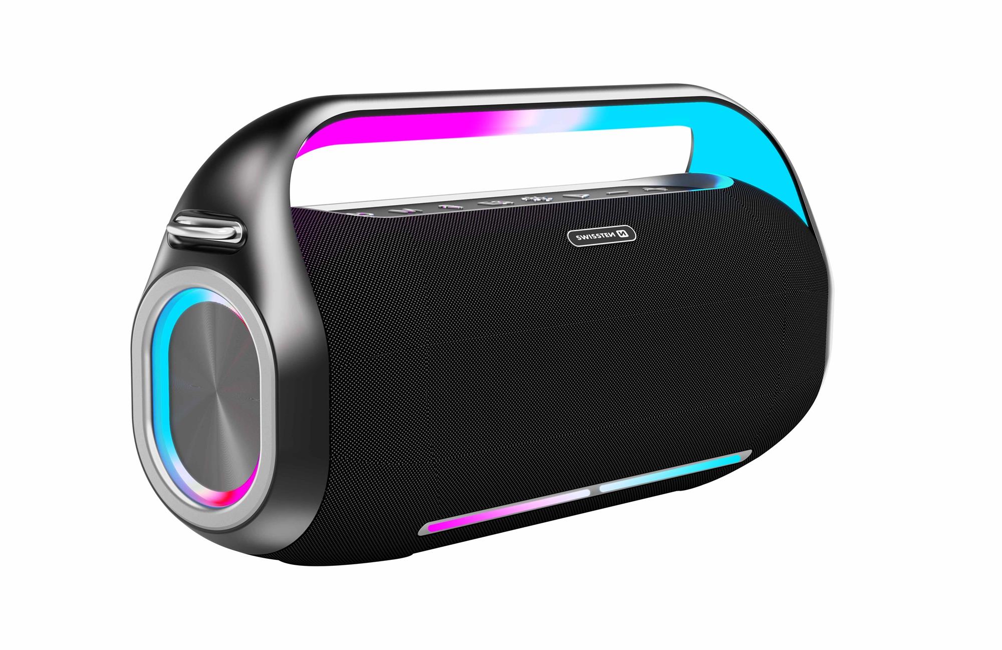 Bluetooth reproduktor Swissten Harmony 300 W, čierny