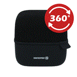 Bluetooth reproduktor Swissten Music Cube, čierny