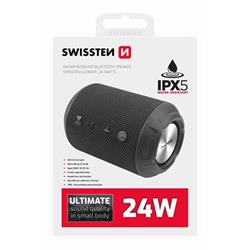 Bluetooth reproduktor Swissten Ultimate 24 W, čierny