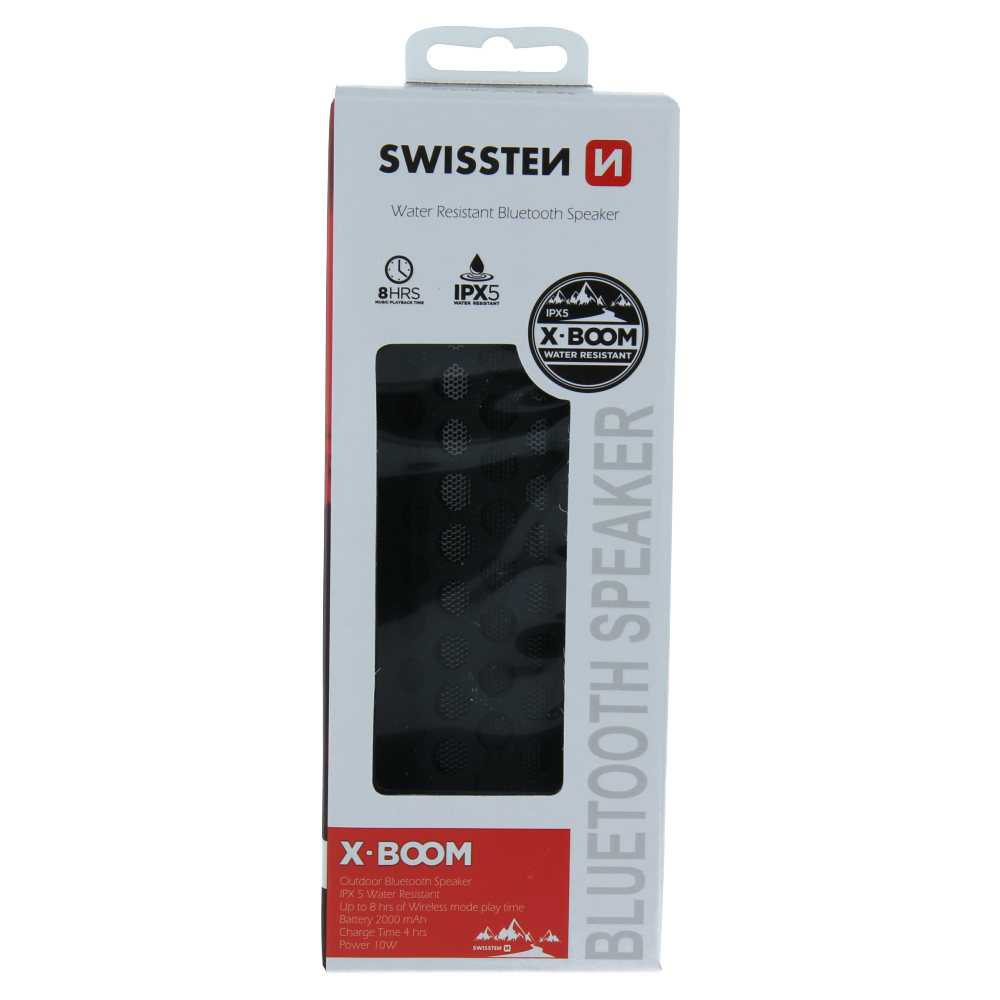 Bluetooth reproduktor Swissten X-Boom, čierny