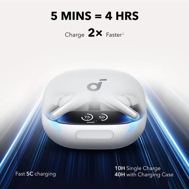 Bluetooth sluchátka Anker soundcore Liberty 4 Pro bílá