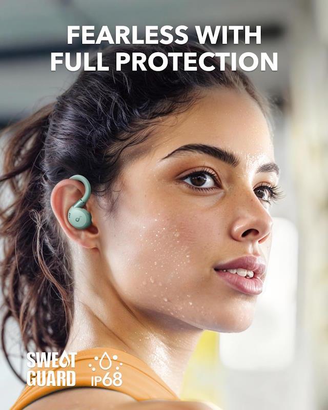 Bluetooth sluchátka Anker soundcore Sport X20 zelená