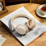 Bluetooth sluchátka Baseus Bowie D05 krémově bílé