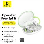 Bluetooth sluchátka Baseus Eli Sport 1 Open-Ear TWS Aurora Green