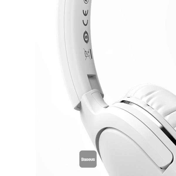 Bluetooth sluchátka Baseus Encok D02 Pro bílá