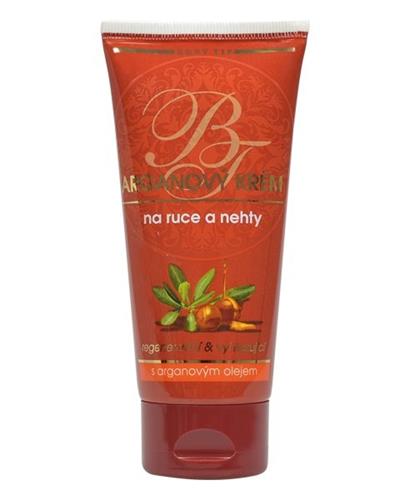 Body Tip Krém na ruky a nechty s arganovým olejom v tube 100 ml