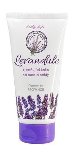 Body Tip PREMIUM Zjemňující krém na ruce a nehty levandule v tubě 100ml