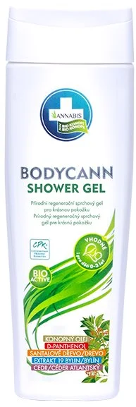 BODYCANN Prírodný sprchový gél s panthenolom 250ml