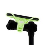 BONE Bike Tie Pro 4 – Luminous Green, držiak na bicykel pre mobilný telefón s uhlopriečkou 4,7–7,2"