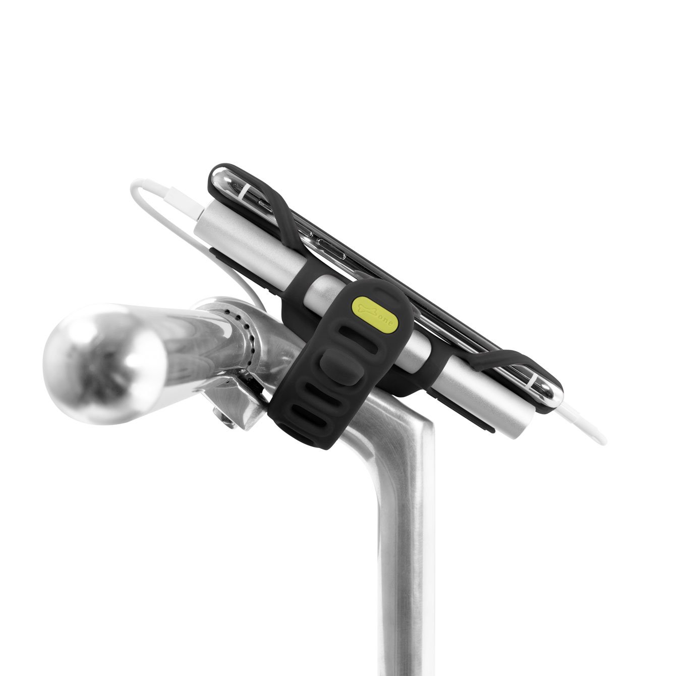 BONE držiak na bicykel pre mobil 4-6.5", Bike Tie Pro Pack - Black BK18121-BK