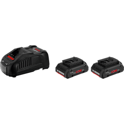 Bosch 2× ProCORE18V 4.0Ah + GAL 1880 CV Professional Startovací sada 1.600.A01.6GF