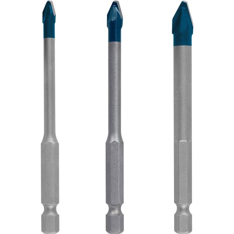 BOSCH 3dílná sada vrtáků do dlažby EXPERT HardCeramic HEX-9 5/6/8 mm (2.608.900.595)