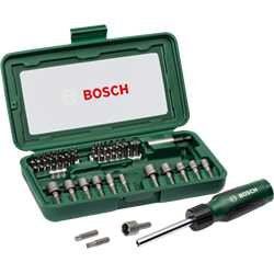 Bosch 46dílná sada se šroubovákem (2.607.019.504)