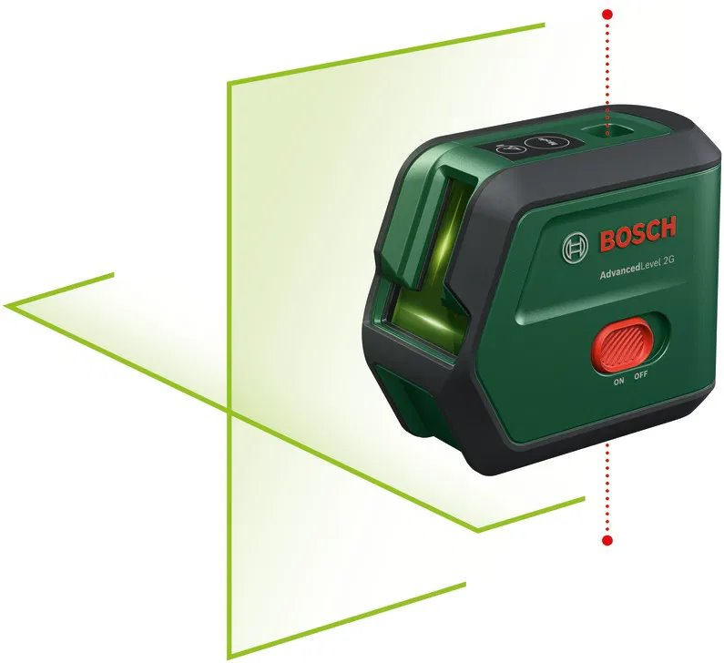 Bosch AdvancedLevel 2G Set Křížový laser (0.603.663.GZ1)