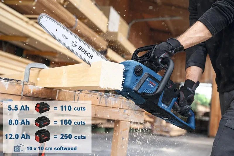 BOSCH Akumulátorová řetězová pila PRO GKE 18V-40 (0.600.8D3.001)