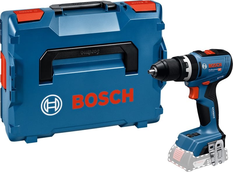BOSCH Akumulátorový příklepový vrtací šroubovák GSB 18V-65 + L-BOXX (0.601.9N3.301)