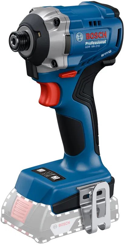 BOSCH Akumulátorový rázový utahovák GDR 18V-215, bez AKU (0.601.9N2.020)