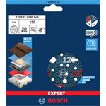 BOSCH Brusný kotouč EXPERT O780 s fólií, 150 mm, G120, 6ks (2.608.902.442)