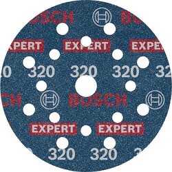 BOSCH Brúsny kotúč EXPERT O780 s fóliou, 125 mm, G320, 50 ks (2.608.902.414)